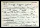 Military draft registration of Joseph Elwood LUPTON (1909-1990) - front.