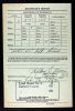 Military draft registration of Martee LUPTON (1897-1982) - back.