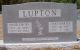 Headstone of Martee LUPTON (1897-1982).