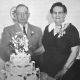 James Oliver LUPTON with wife, Mattie Morris LEWIS - 1960.